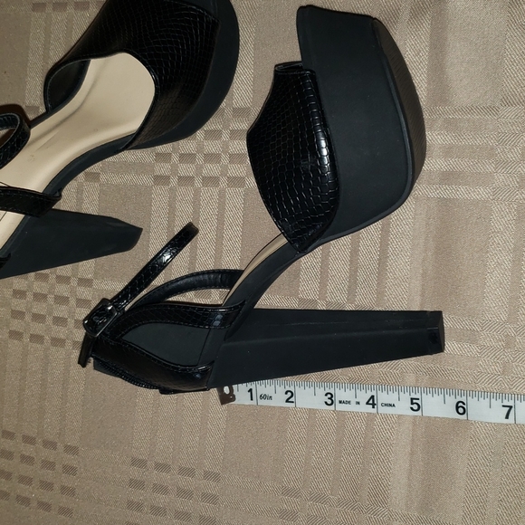 Speed Limit 98 Black Multi Media Platform Sandals 💥 - Picture 3 of 8